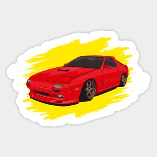 Mazda RX7 JDM Sticker